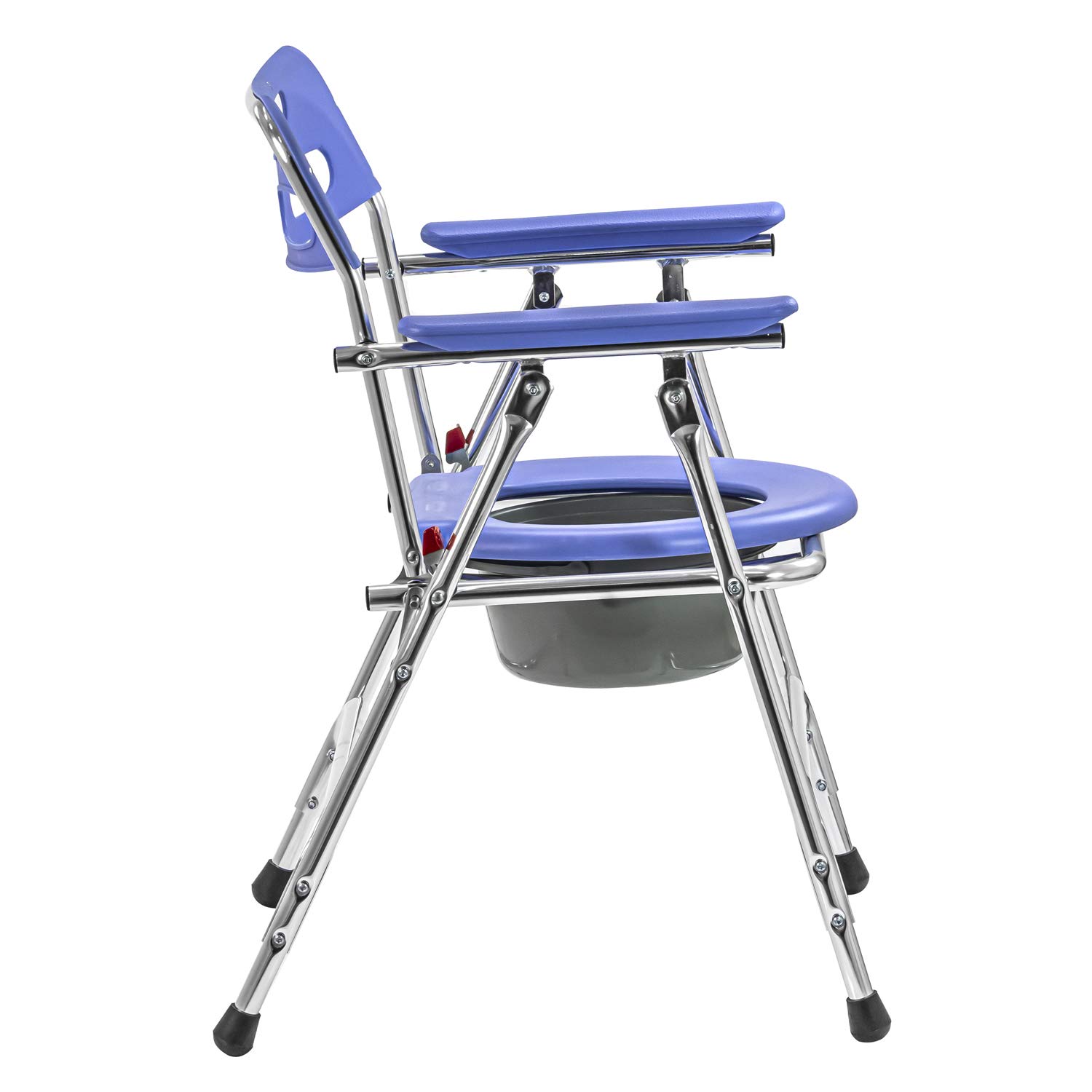 Kosmocare Deluxe Commode Chair Aluminium Frame Commode Chair With