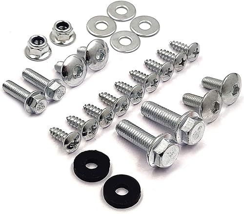 Vista 13 de SMT- Tornillo de montaje en tanque de carenado Tornillos de plástico compatibles con CRF50 Dirt Pit Bike 50cc-110cc Cromado,set