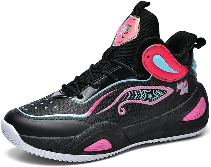 Women Men Basketball Shoes Breathable Non Slip Outdoor Sport Shoes Fashion Athletic Running Tennis Shoes