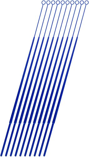 FDXGYH Paquete de 100 varillas de muestreo desechables de 10 ul para suministros de laboratorio (paquete aséptico individualmente)