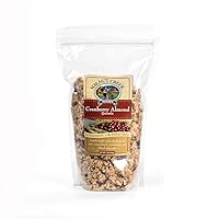 Vista 3 de Amish Made - Bocadillo de cereales de granola totalmente natural, arándano y almendra, paquete de 2