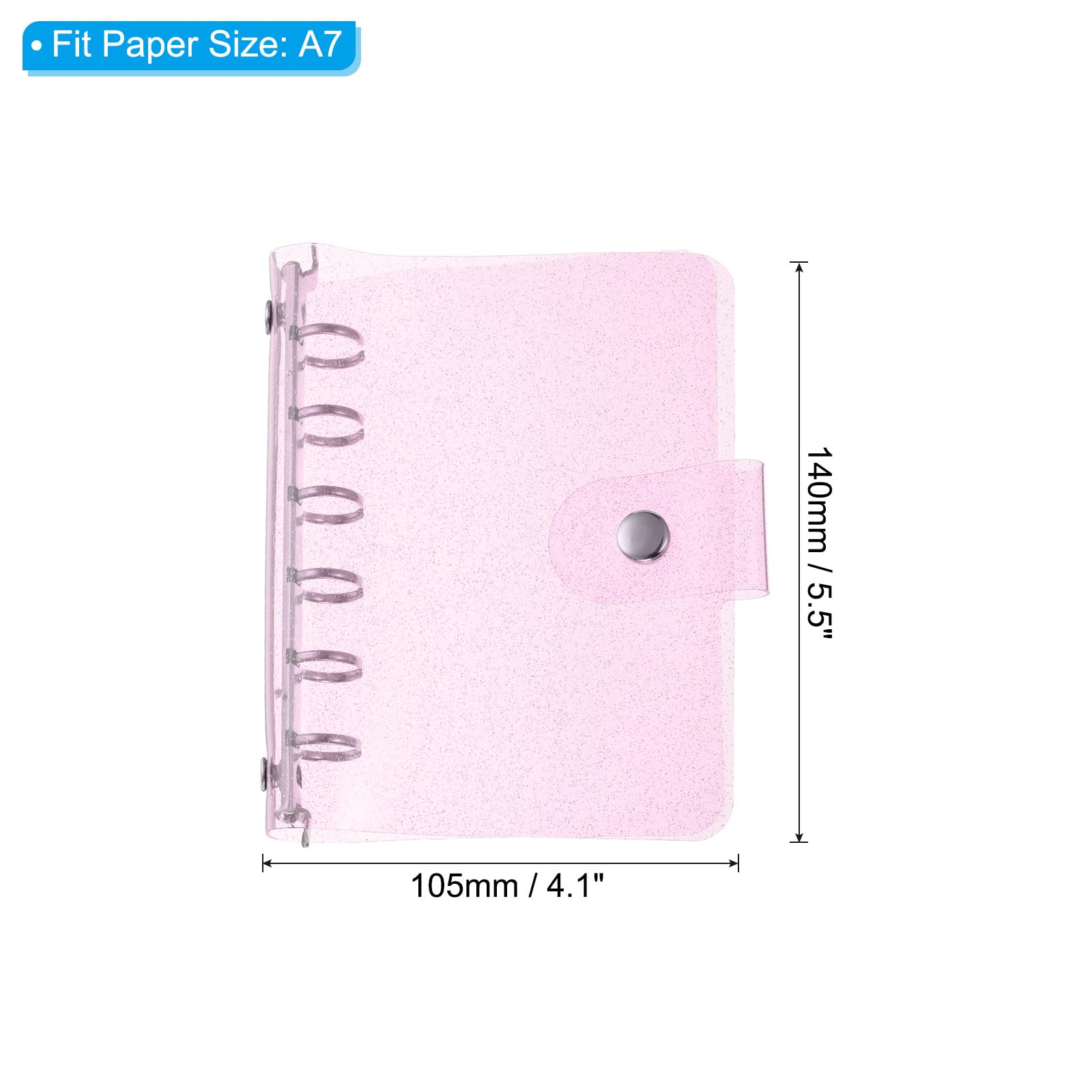 PATIKIL A7 Clear Binder Cover - Image 2