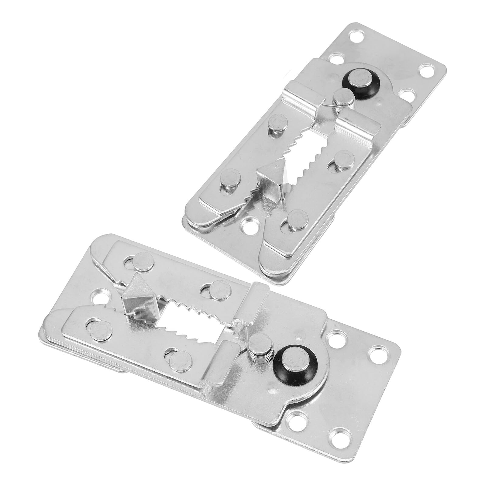 Conectores para Sofás Seccionales 2 Piezas de Hierro Plata