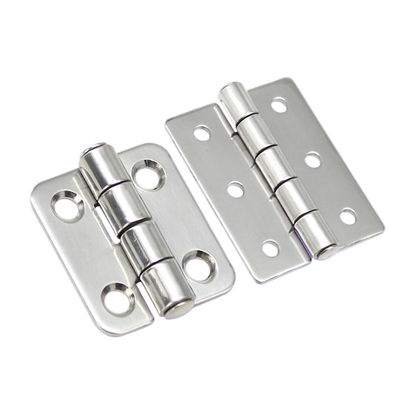 Thickened Hinge Made of 304 Stainless Steel with Flat Rounded Corners 1Pcs(XG02-045-2S)
