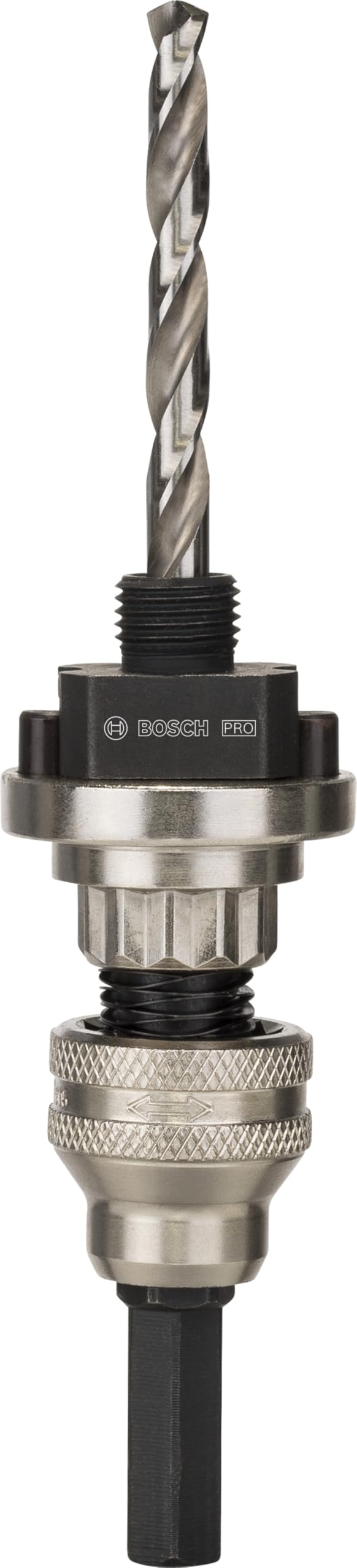 Bosch 2609390589 Q-Lock Hex Arbor, 14Mm-210Mm, Black/Silver