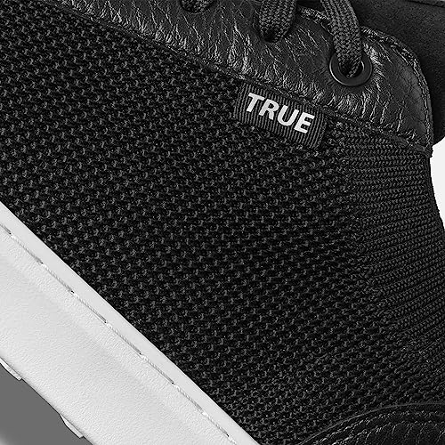 TRUE Linkswear FS-02 Mixed Media, Men's Golf Shoes, Premium Full Grain Leather & Durable Nubuck Suede Paneling3