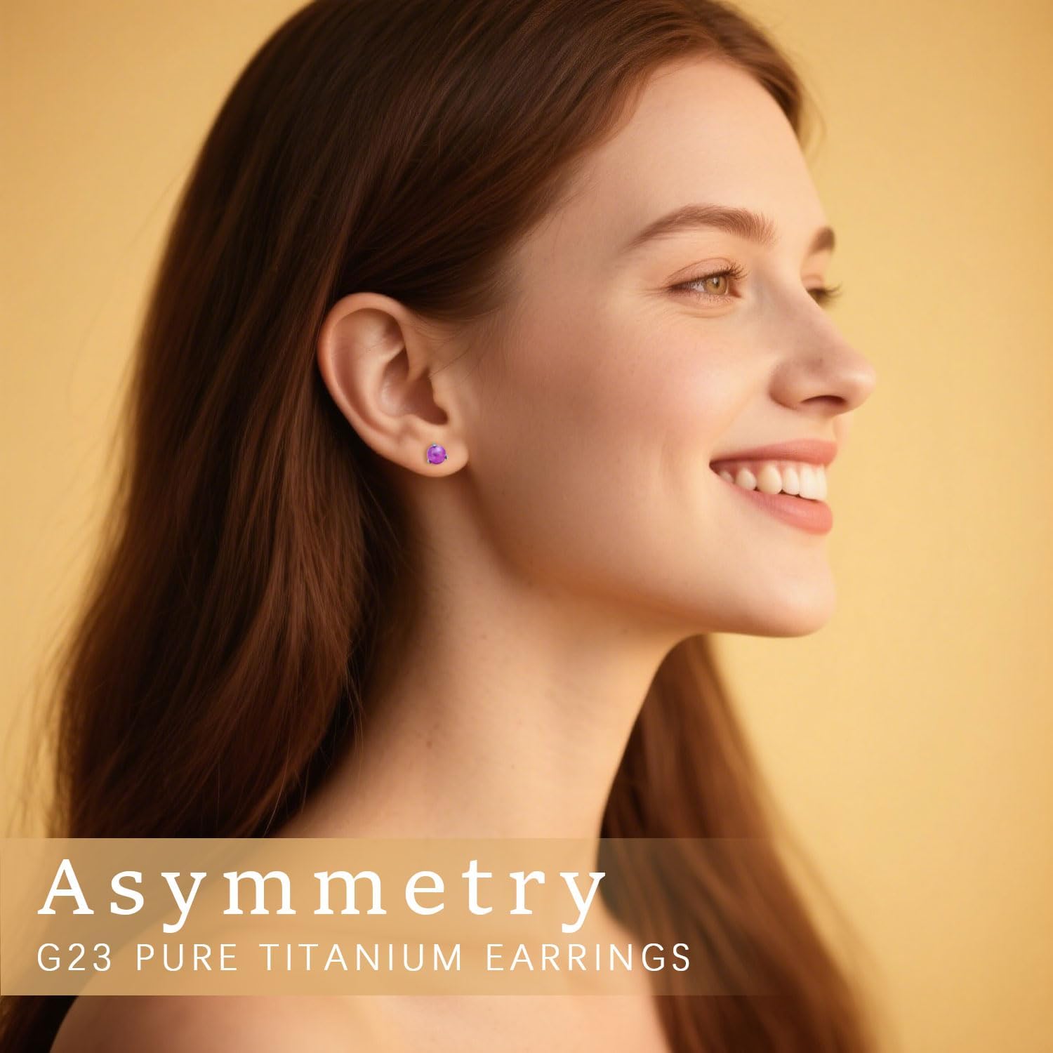 XUU G23 Titanium Flat Back Stud Earrings, 20G Cartilage Earrings with Screwback, 4mm 5mm Synthetic Opal, Hypoallergenic Tragus, Helix Jewelry, 1 Pair - Image 5