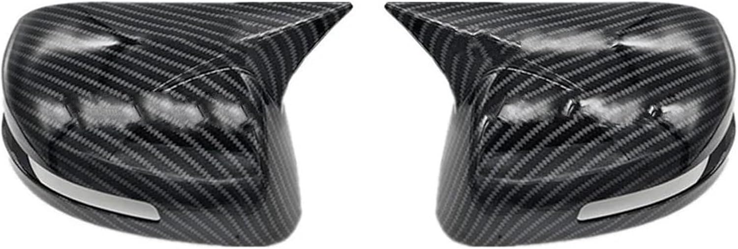 Rear View Mirror Shell Housing for Civic 2012 2013 2014 Car Rearview Side Mirror Cover Wing Cap (Gloss Black B)