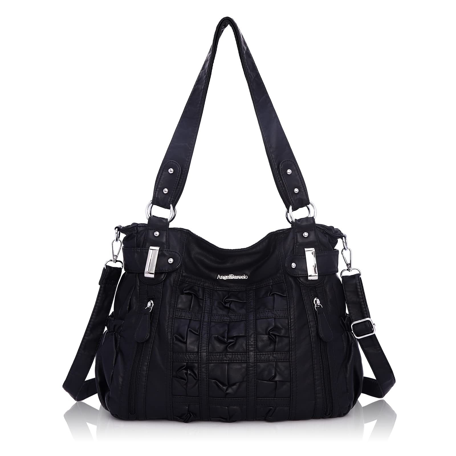 Large Purses for Women Soft PU Leather Hobo Bag for Women Shoulder Bag