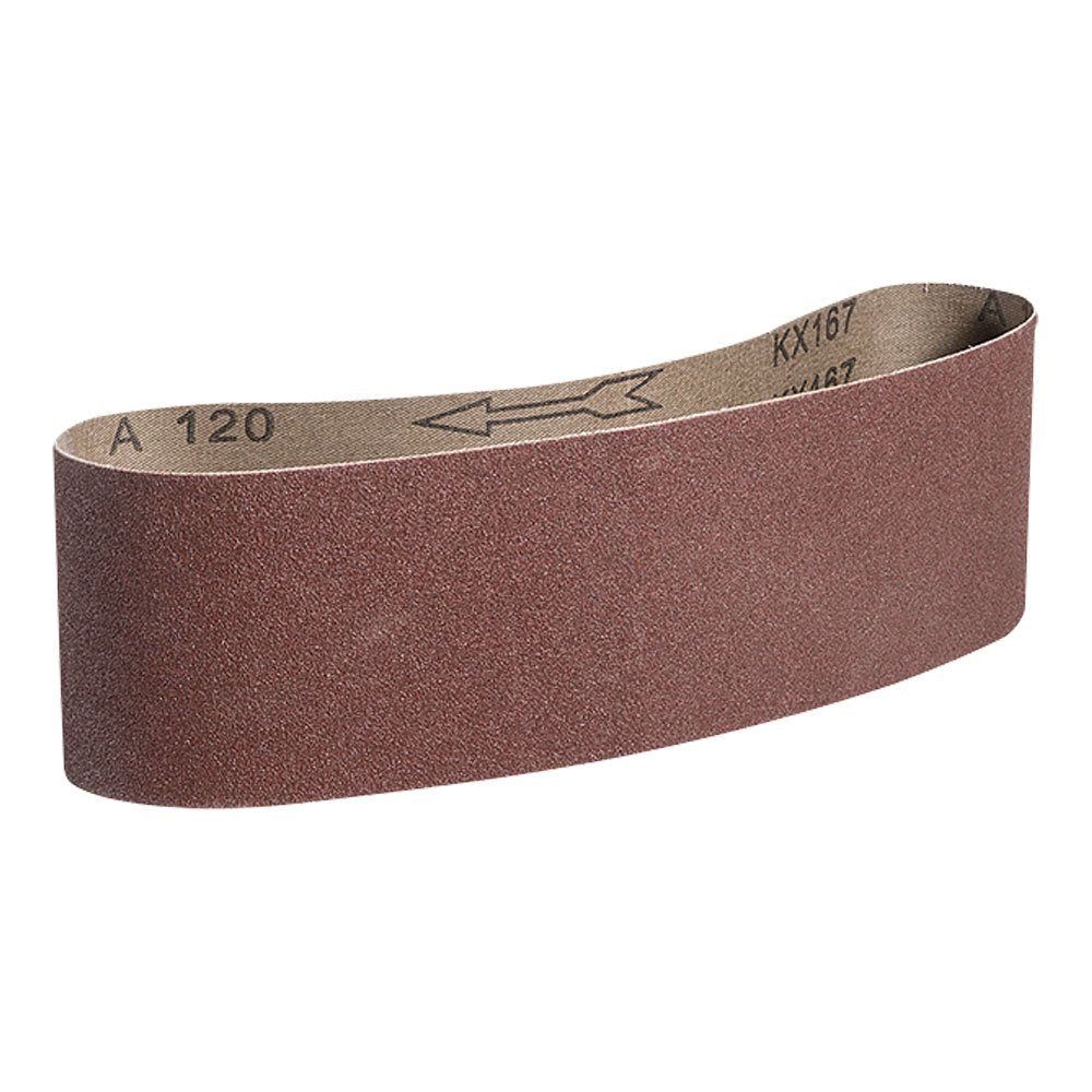 Mercer Industries 107120 Aluminum Oxide Premium Sanding Belts, 120 Grit (10 Pack), 3 x 24", 120-Grit