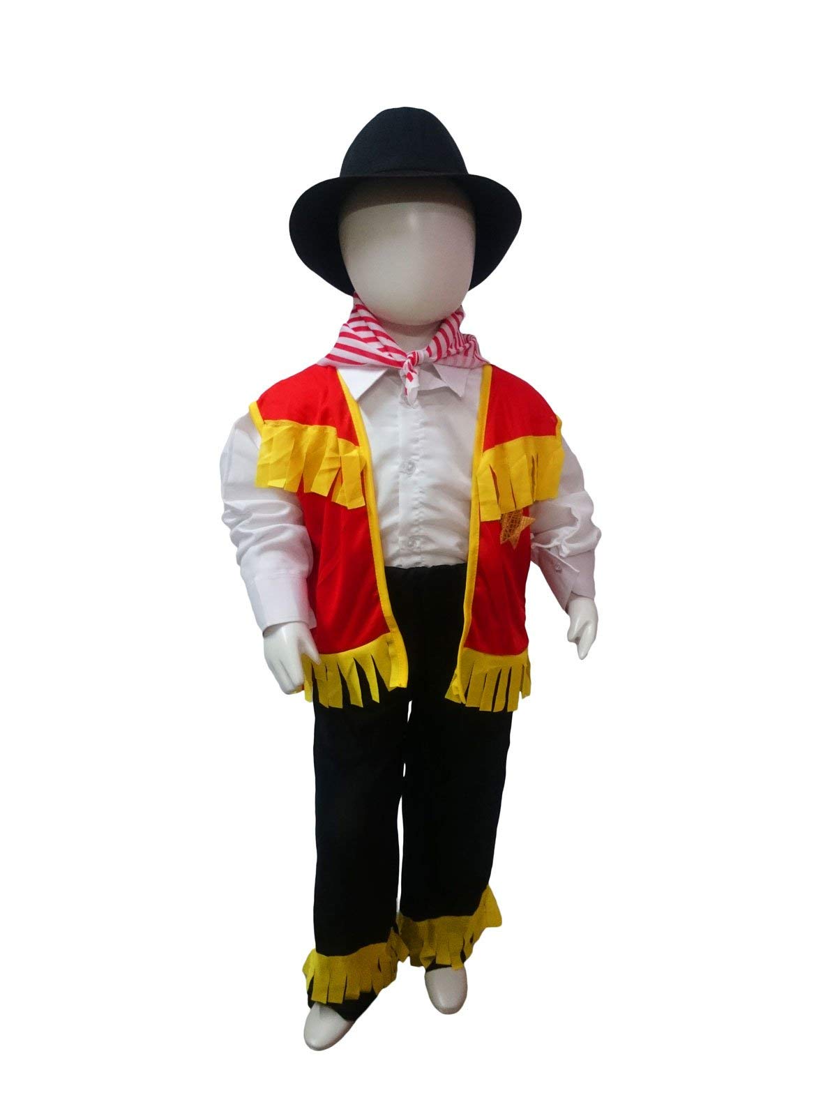BookMyCostume American Cowboy International Kids Fancy Dress Costume - Halloween Theme - Imported 4-5 years (B08KT8LKJ2) Amazon Price History, Amazon Price Tracker