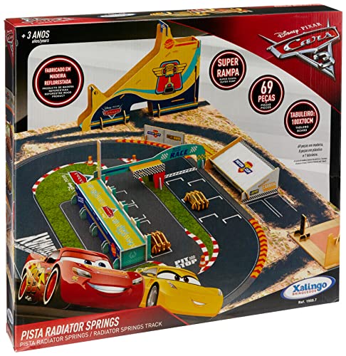 Pista Cidade Radiator Springs - Carros 3 Disney