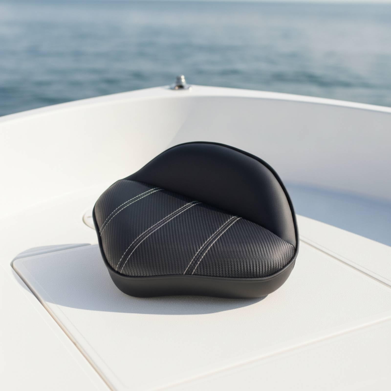 Sedile Barca Unità Seduta Barca Sedia Barca Poltrona Barca Imbottitura Ergonomica Sagomata Schienale Curvo Sostegno Struttura Robusta per Ambiente, Rosso, style to 5