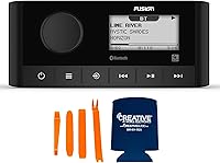 Vista 2 de Fusion MS-RA60 Marine Stereo con mando a distancia inalámbrico 2 Fusion ARX70B, color negro