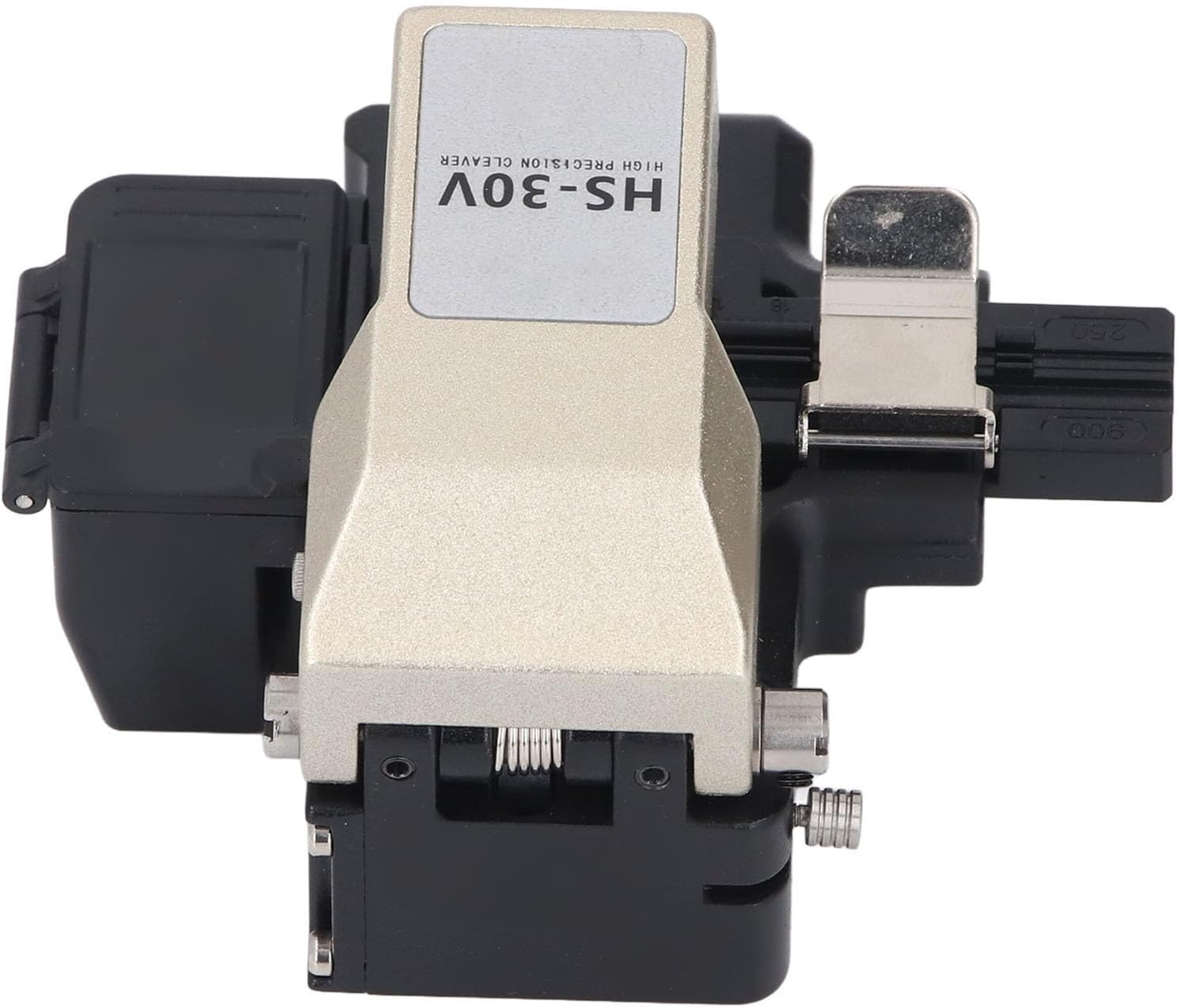 – Fiber Optic Cleaver, 16 Cleaving Spots 80000 Cleaves Multi Functional Fixture with Abs Waste Collector for on Site Splicing Applications Splicing Vehicles Laboratories