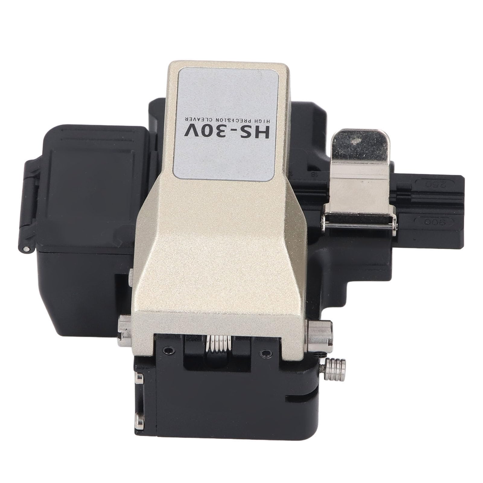 – Fiber Optic Cleaver, 16 Cleaving Spots 80000 Cleaves Multi Functional Fixture with Abs Waste Collector for on Site Splicing Applications Splicing Vehicles Laboratories