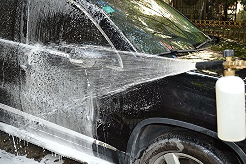 Canhão de espuma ajustável ONEVER para lavagem profissional de carro, 1 litro garrafa de espuma de n