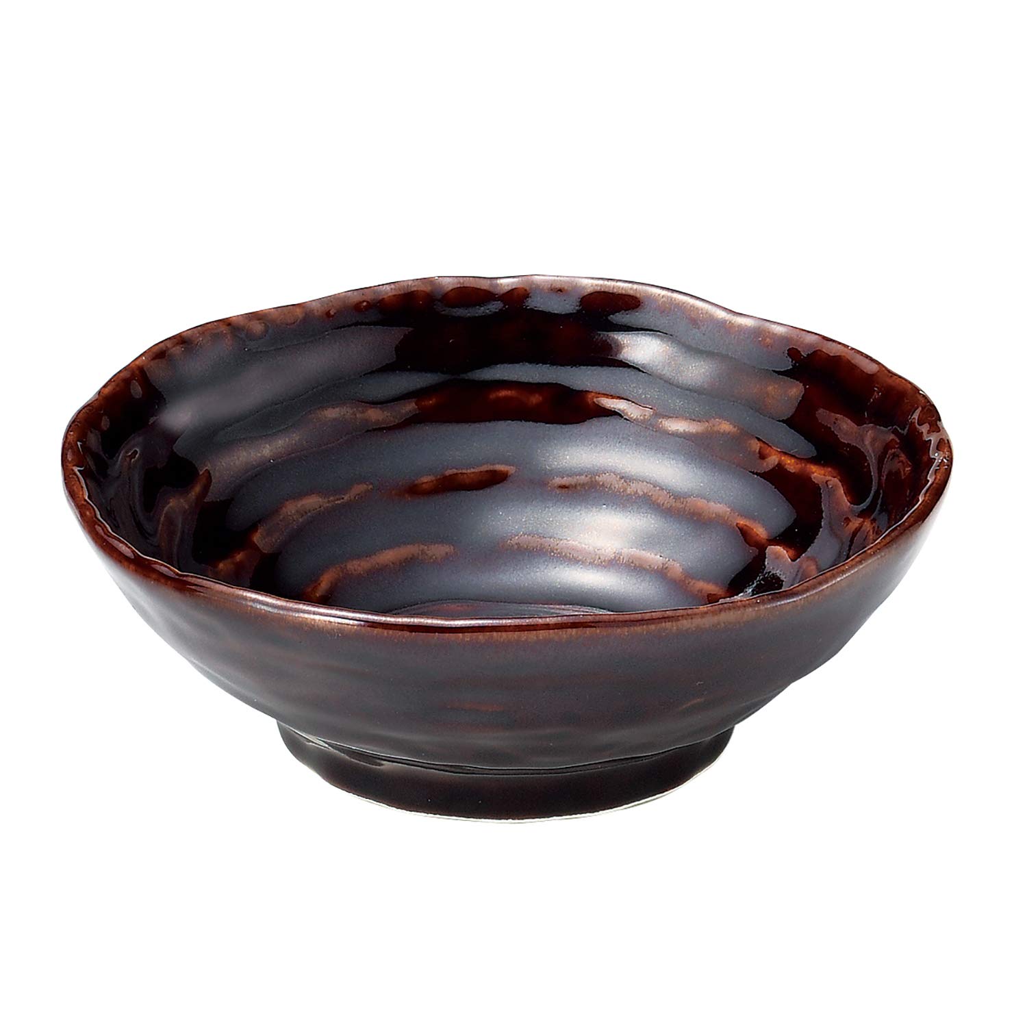 Sanpottery 17181 Small Bowl, Candy Glaze, 5.3 inches (13.5 cm), Banko Ware Rokubei Round Small Bowl