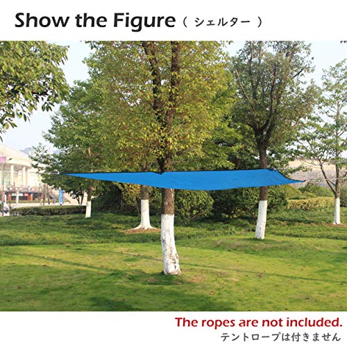 image for Azarxis Waterproof Camping Tent Tarp Hammock Rain Fly Footprint Ground