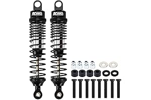 RCAWD Aluminum SCX10 II Shocks: Upgrade Your Axial Rig
