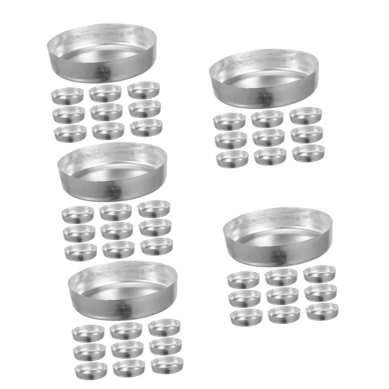 Gatuida 50pcs Weighing Trays Weigh Boats for Lab Use Sample Weighing Dishes for Accurate Measurement of Powders and Liquids
