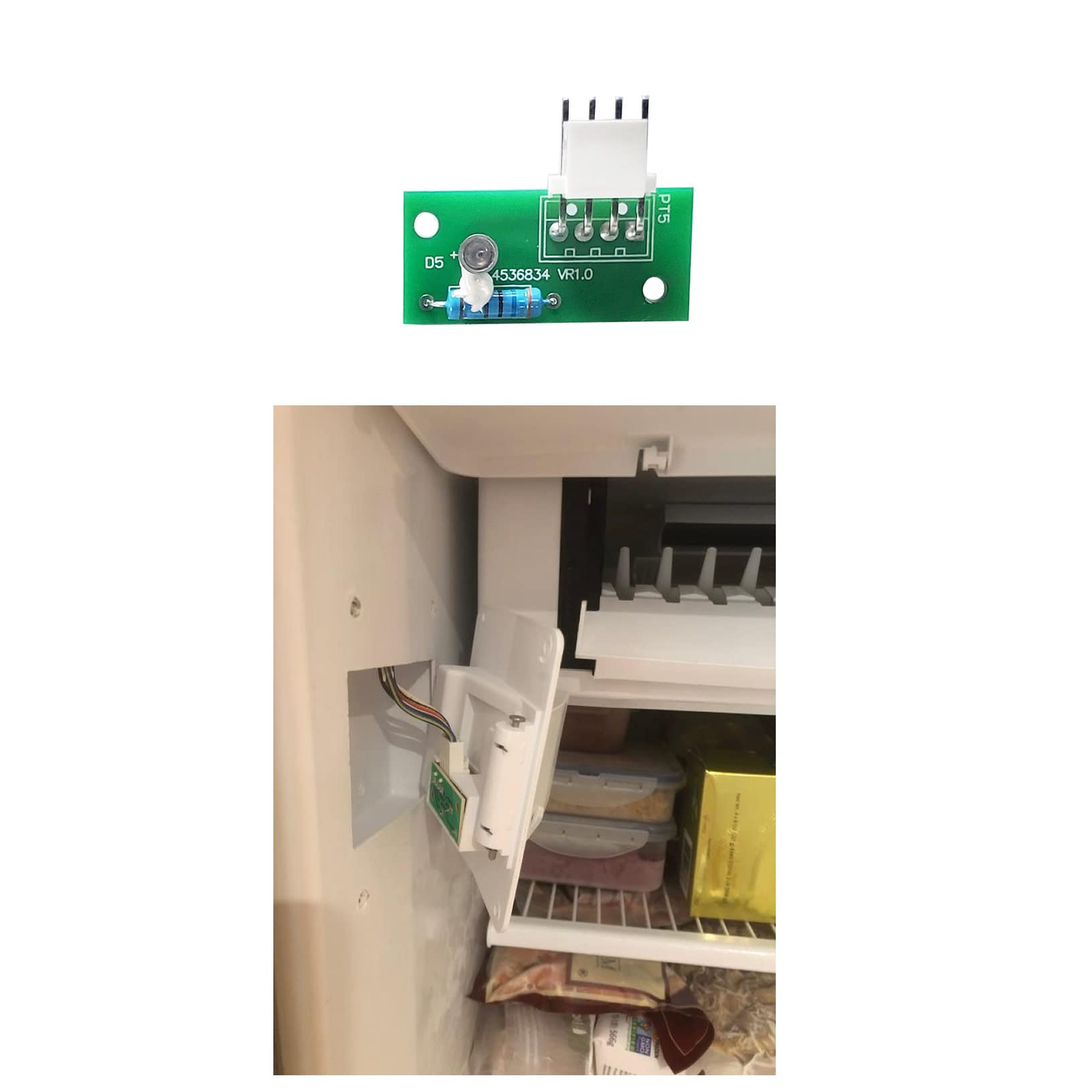 4389102 W10757851 Kit de carte de contrôle de remplacement pour machine à glaçons 2255114 2198586 W10757851 W10193666 W10193840 W10290817 AP5956767 ADCCA 9102 PS557945 AP313751