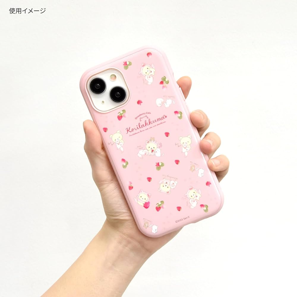 Strawberry Frozen Yogurt iPhone13.14.15兼 ☆UrbanSophistication☆The PUFFER CASE☆Strawberry (Urban