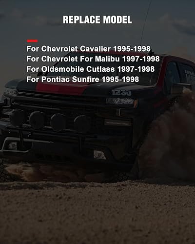 Miniatura 7 de cciyu Depósito de tanque de refrigerante para Chevrolet Cavalier 1995-1998 para Chevrolet Cavalier 1997-1998 para Chevrolet Malibu 1997-1998 para