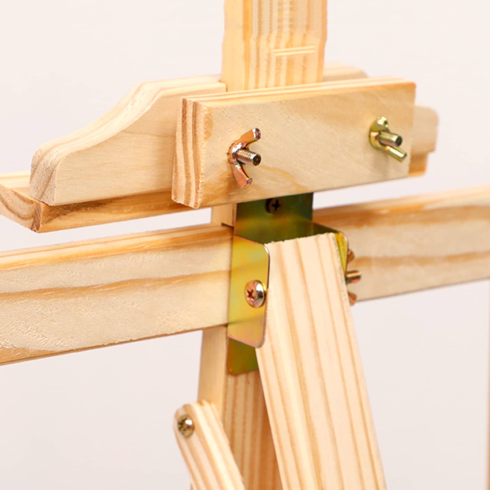 Malstaffelei, tragbare, verstellbare Atelierstaffelei mit A-Rahmen, bodenstehendes Staffelei-Stativ für Displays, Ausstellungen, Zeichnen (A 150CM)