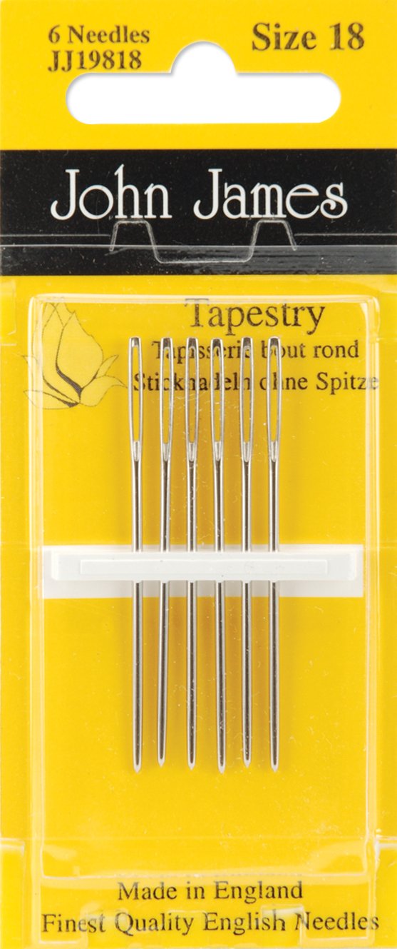 Amazon.com: Tapestry Hand Needles-Size 18 6/Pkg : Arts, Crafts