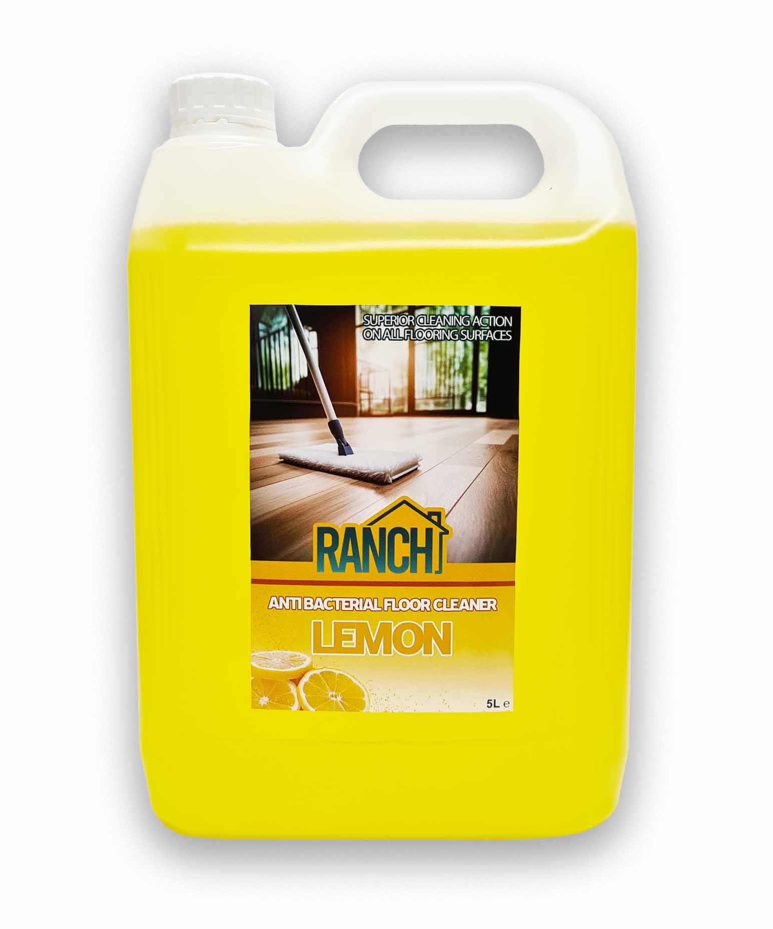 Anti-Bacterial Floor Cleaner 5L Ranch (Lemon)