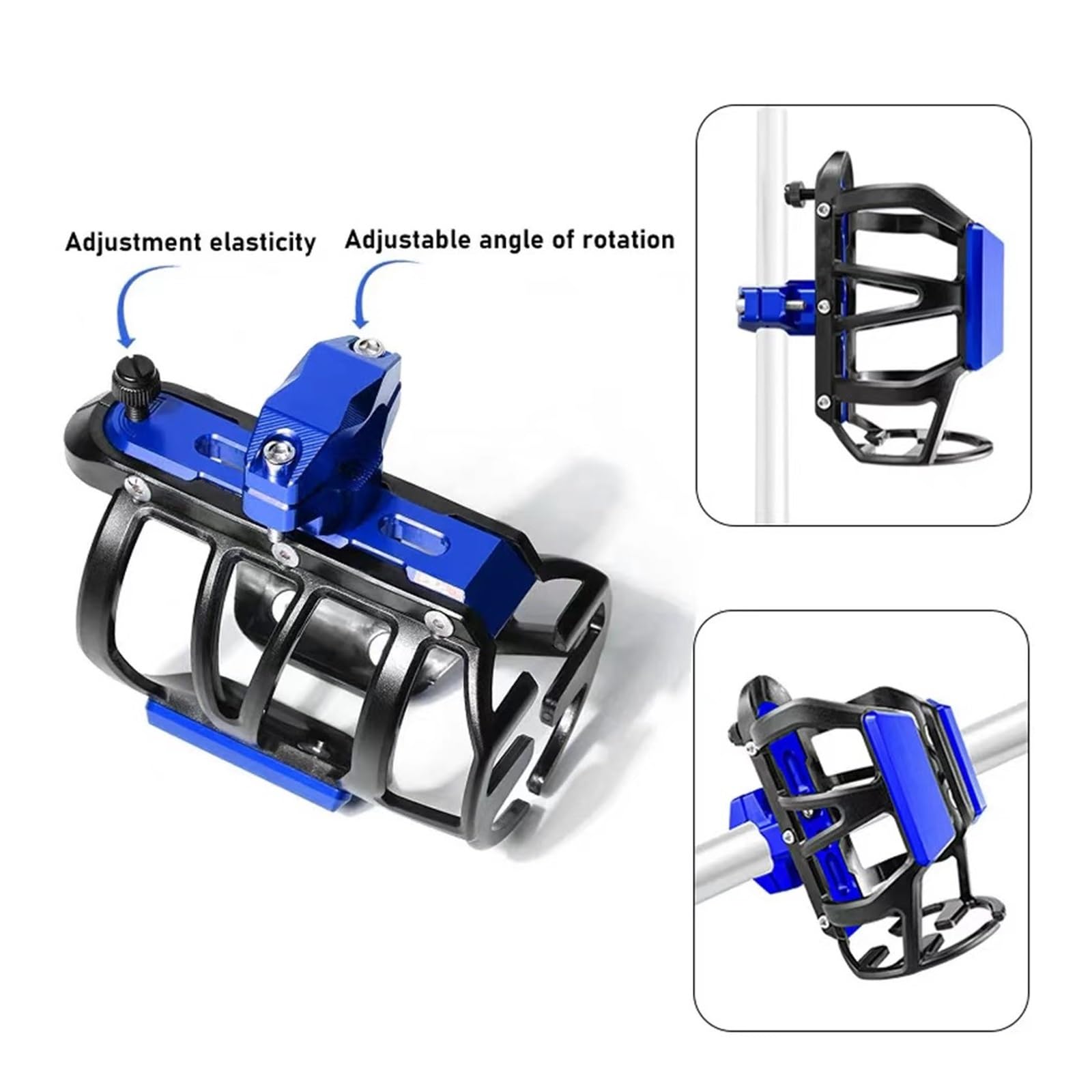 Porte-Bouteille de Boisson pour Moto pour Benelli TRK702 TRK702X TRK 702 X 702X 502X TRK502 TRK502X Accessoire Porte-gobelet pour Moto(DD-1)