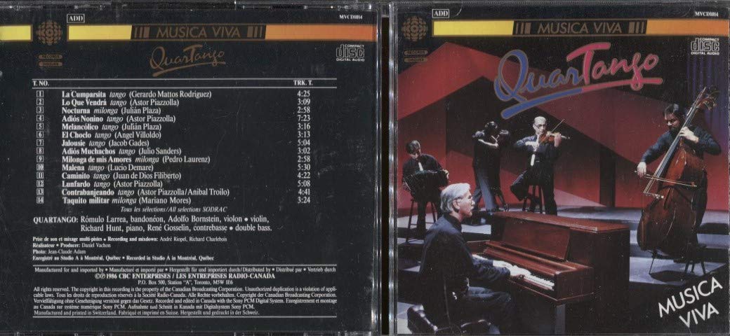 Quartango: Musica Viva [Audio CD]
