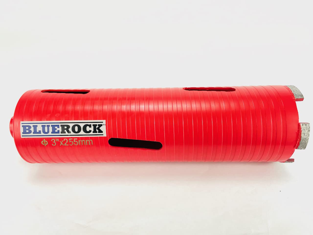 BLUEROCK Tools ドライタイプ 3インチ ダイヤモンドドライコアリングビット コンクリートコアドリル コバルテック  3点式コアビット(チューブ)｜ダイヤモンドコアビット（コアドリル）,コバルテック,3点式ビット」