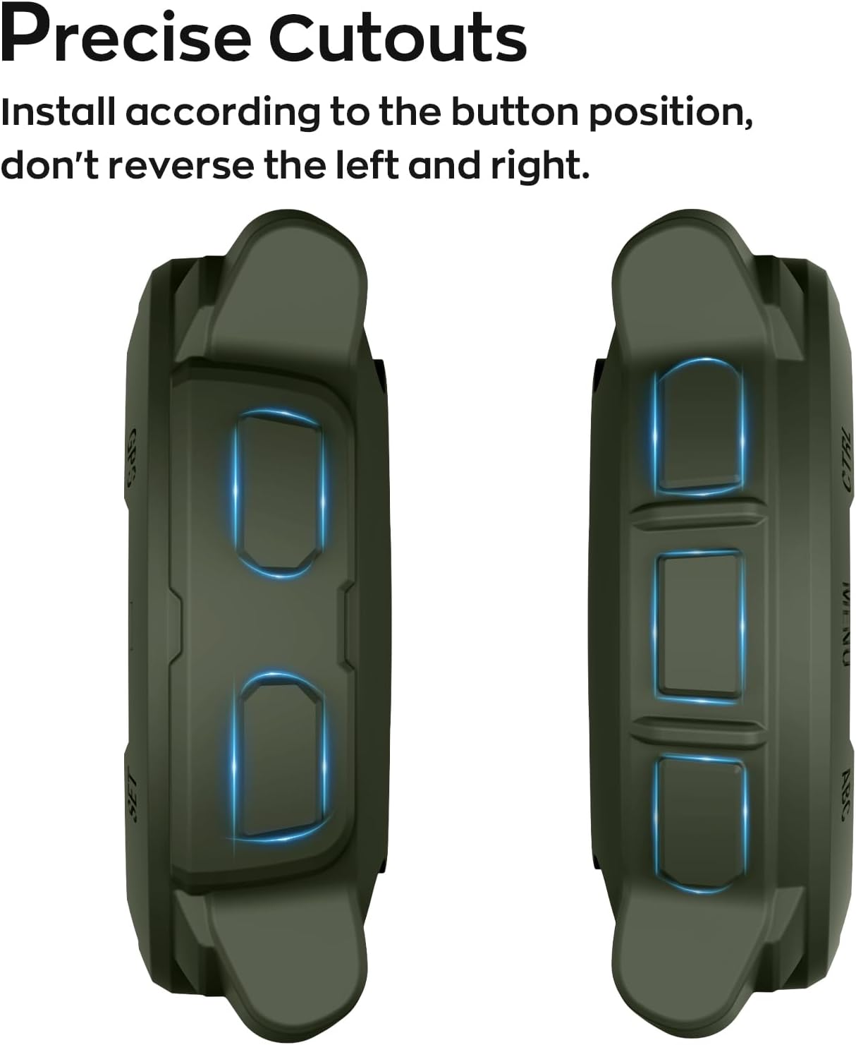 ISABAKE Case Cover for Garmin Instinct E 45MM, TPU Replacement Protector