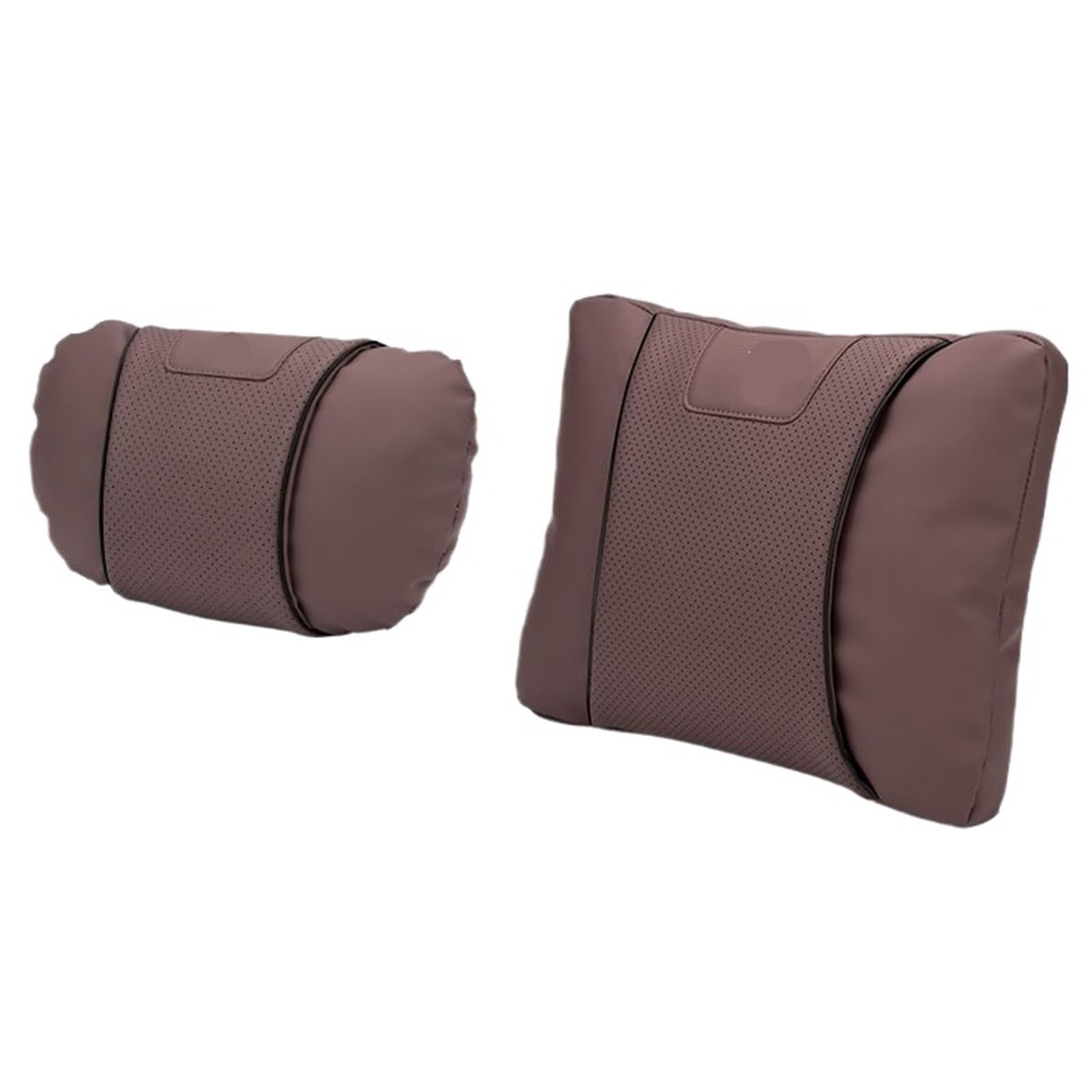 ATUMY Car Seat Pillow Fit For Changan Deepal SL03 L07 S07 S7 S7i 2023 Car Headrest Neck Pillow Lumbar Support Car Headrest(Brown 1set)