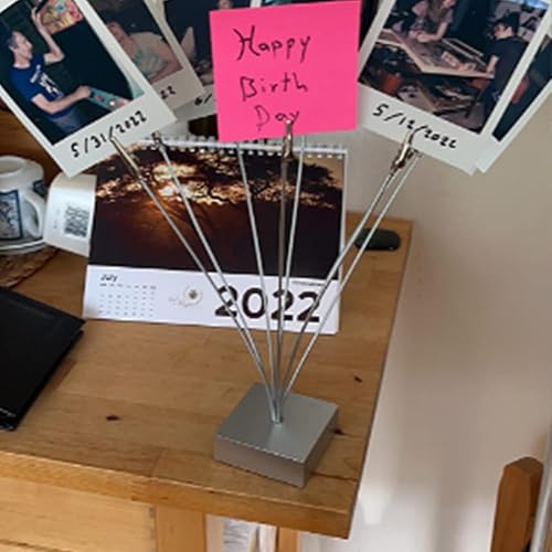 Miniatura 5 de Soporte para números de mesa, tarjeta, papel, foto, para fiesta de boda, 8 ramas, árbol, colocar el clip, tenedor, facturas