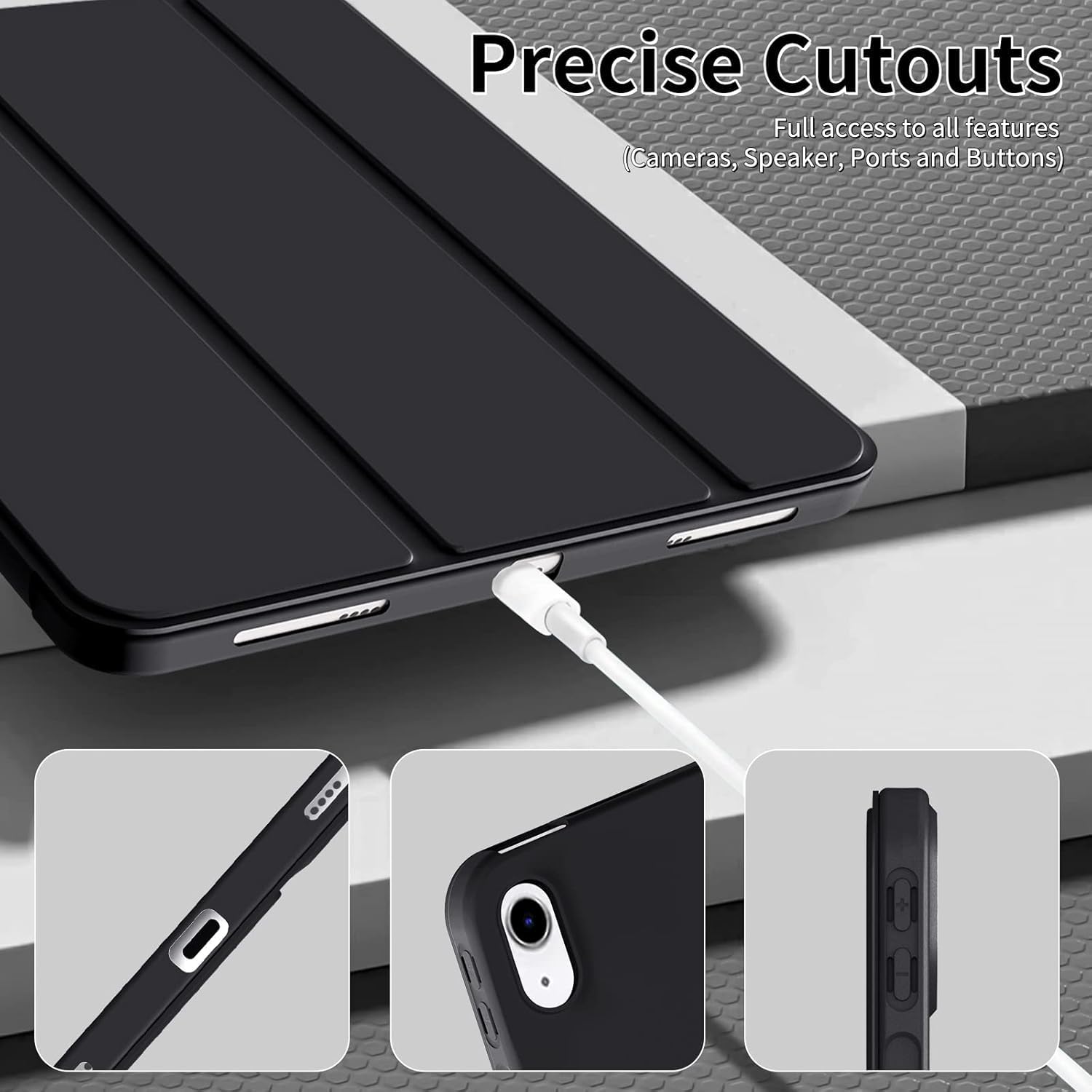 Boxome Tablet Case Cover for Apple iPad Pro 12.9 inch (2nd,1st Gen
