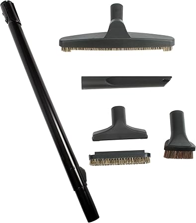 Cen-Tec Systems 93796 Premium Vacuum Attachment Kit Telescoping Wand, Black