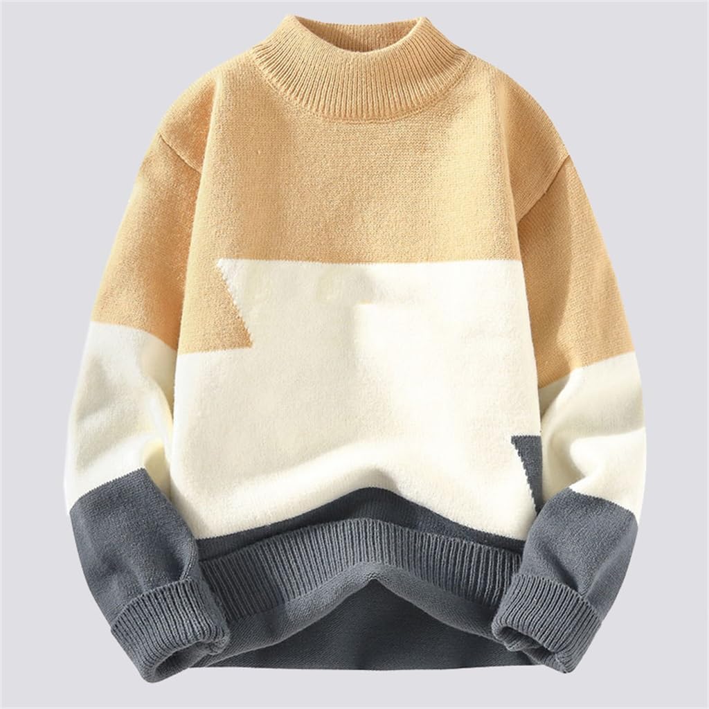 Men's Sweater, Winter Youth Warm Knit, Men's