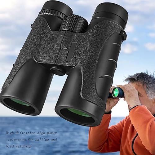 Miniatura 6 de 10 x 42 High Power Binoculars for Adults HD Waterproof Compact Binoculars with BAK4 Prism and FMC Lens for Bird Watching Hiking Hunting Football