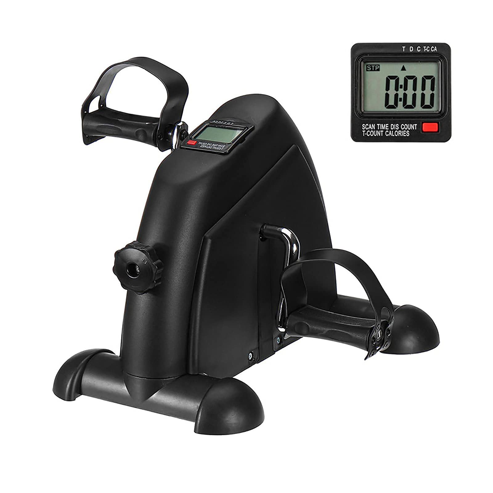 SXSLTSA Mini Exercise Bike, Indoor Pedal Bicycle Stationary Bikes Workout Exercise Bike for Home Indoor Cardio for Rehabilitation Training
