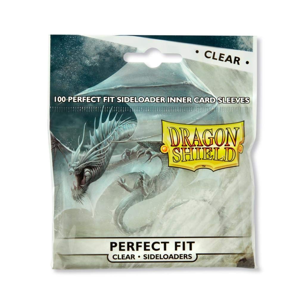 Arcane Tinman AT-13101 Dragon Shield Sleeves Sideloader Clear (100) Card (Lot de 5)