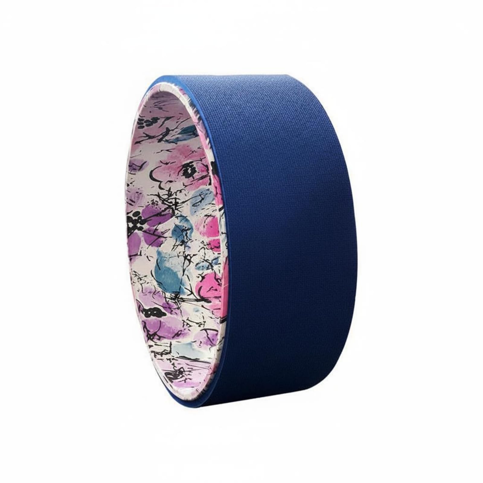 ATORSE High-Density Mind-Body Practice Wheel Iyengar Method Cork Mind-Body Practice Wheel Improves Flexibility Stretching Aid Eco-Friendly for Home Workout, Vibrant Blue-picture-27