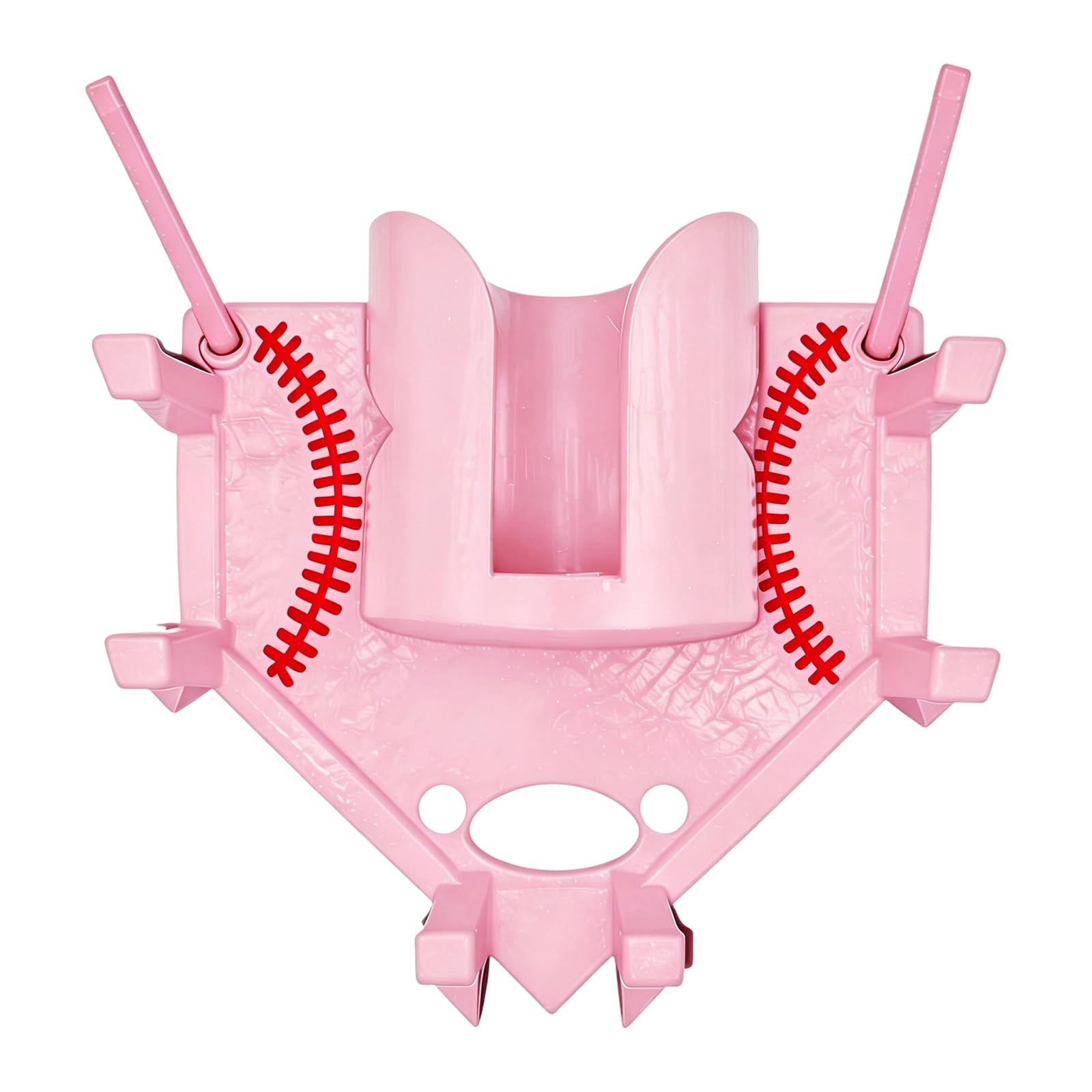 BWANGIAO Baseball And Softball Dugout Organizers Fence Mounted Hanging Holder For Equipment Storage And Team Efficiency