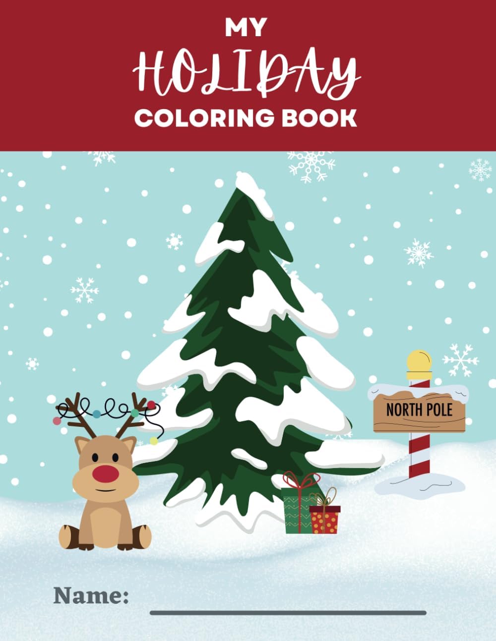 My Holiday Coloring Book