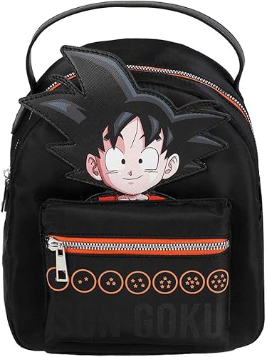 Bioworld Mini mochila Dragan Ball Z, Negro -, Goku