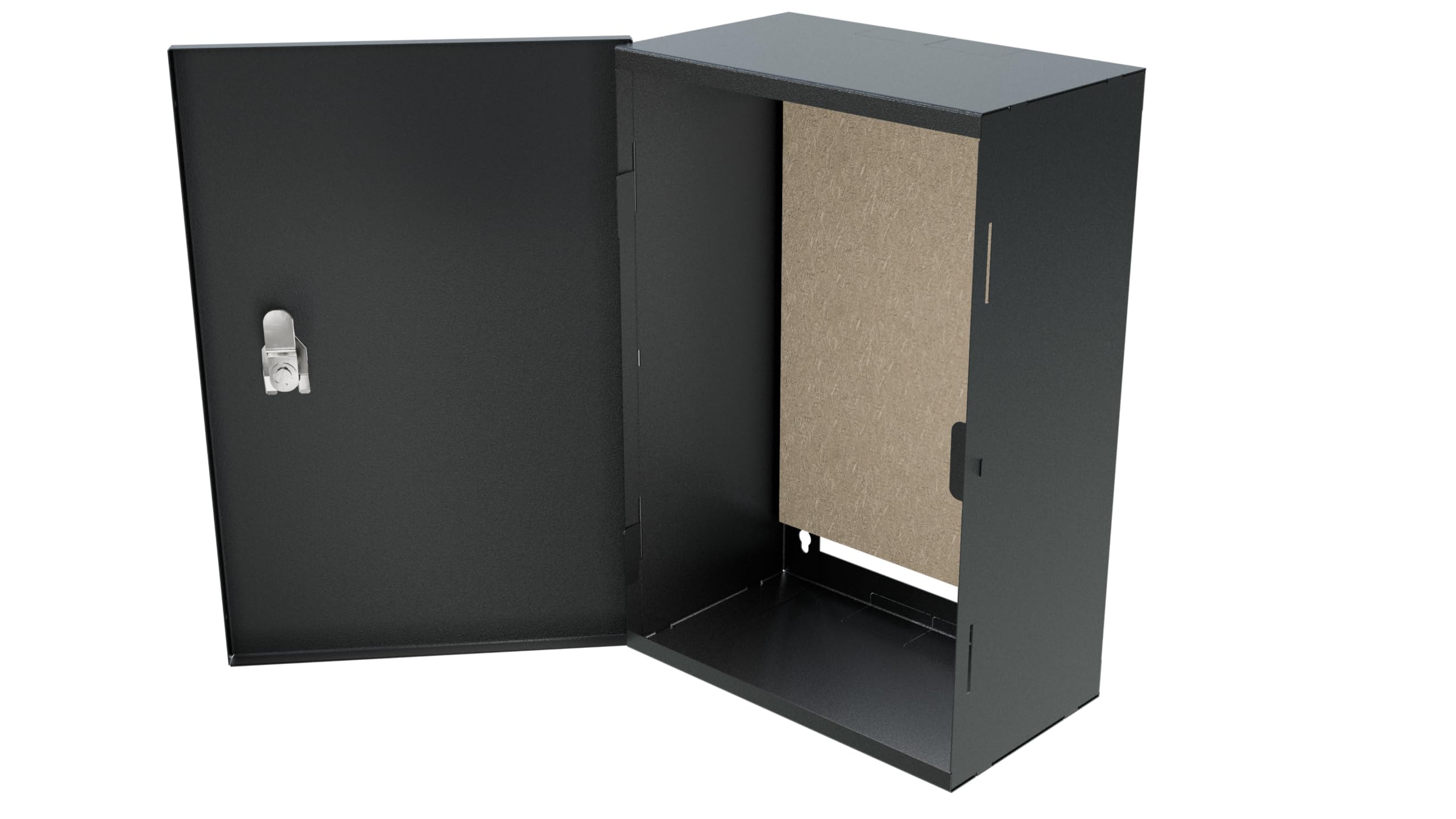 Boite de Derivation Etanche Exterieur 200x300x120mm IP20 - Coffret Electrique Etanche en Acier et étanche à la Poussière - Boite de Derivation avec Serrure et Deux Clés