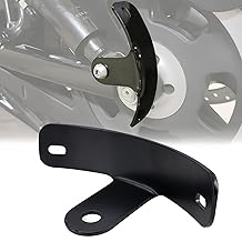 Rear Side License Plate Bracket for Harley Davidson 1993-2025 for Sportster 48 72 | Iron 883 1200 | Nightster & Roadster | Side Mount License Plate | 1/2" Shock Mount | Side Customization