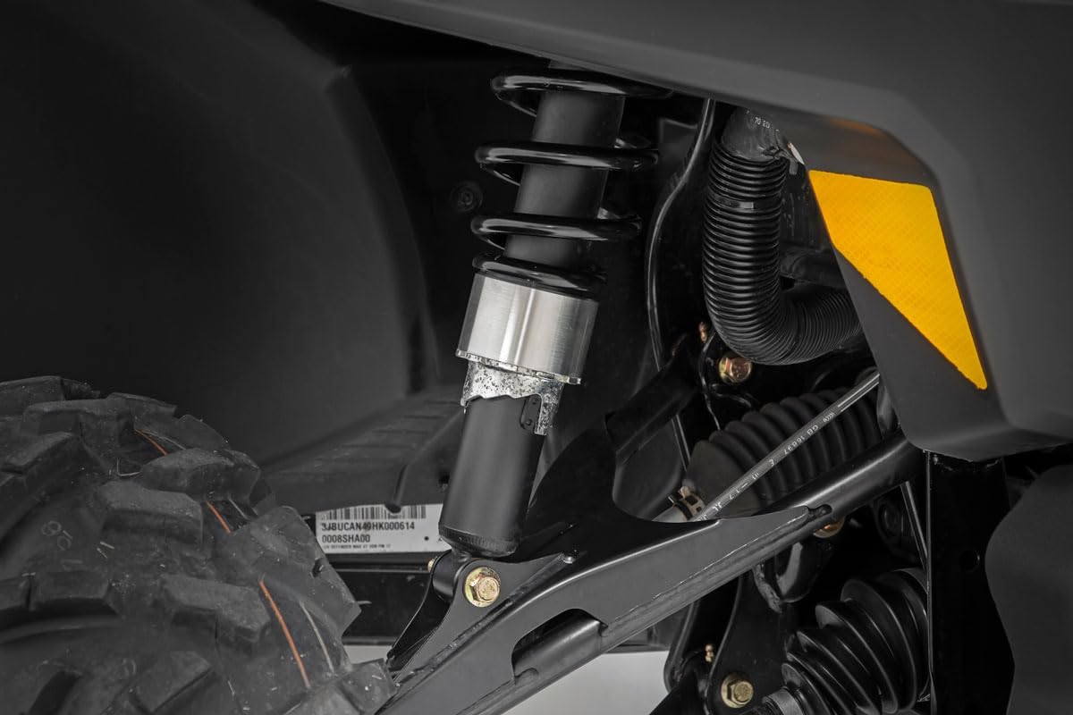 Rough Country 3" Lift Kit for Can-Am Defender HD 5/HD 8/HD 9/HD 10 DPS/XT - Off-Road Suspension Upgrade for Improved Ground Clearance, Up to 28" Tire Compatibility and Easy Installation
